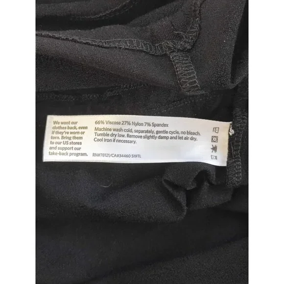 Eileen Fisher Women's Black Sleeveless Jumpsuit Size XL